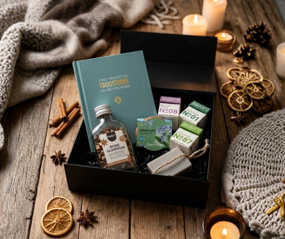 webshop rememberme - troostbox voor hem klein - troostgeschenk - troostboxx - rememberme - rouwgeschenk